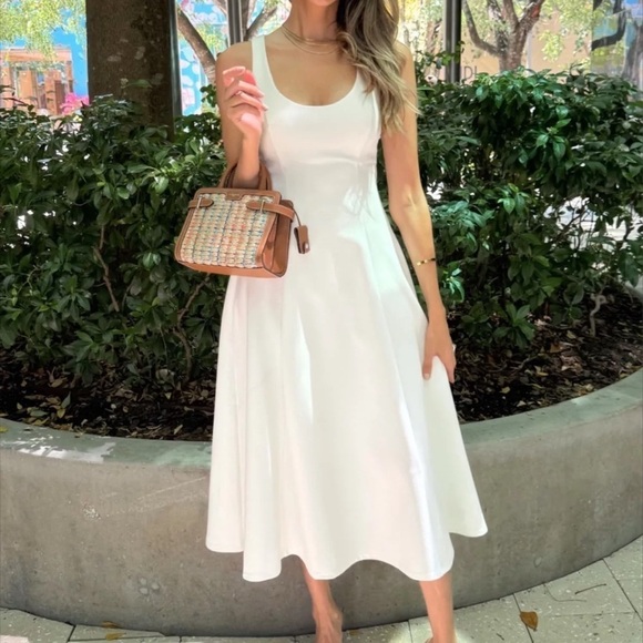 REFORMATION Mikol White Dress S - Picture 2 of 7